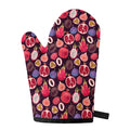 Tropical Summer Fruits Pattern Print Single Oven Mitt