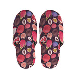 Tropical Summer Fruits Pattern Print Slippers