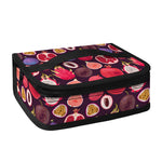 Tropical Summer Fruits Pattern Print Small Lunch Bag