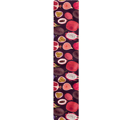 Tropical Summer Fruits Pattern Print Table Runner
