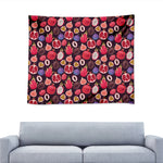 Tropical Summer Fruits Pattern Print Tapestry