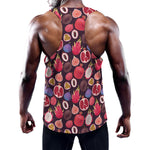 Tropical Summer Fruits Pattern Print Training Tank Top