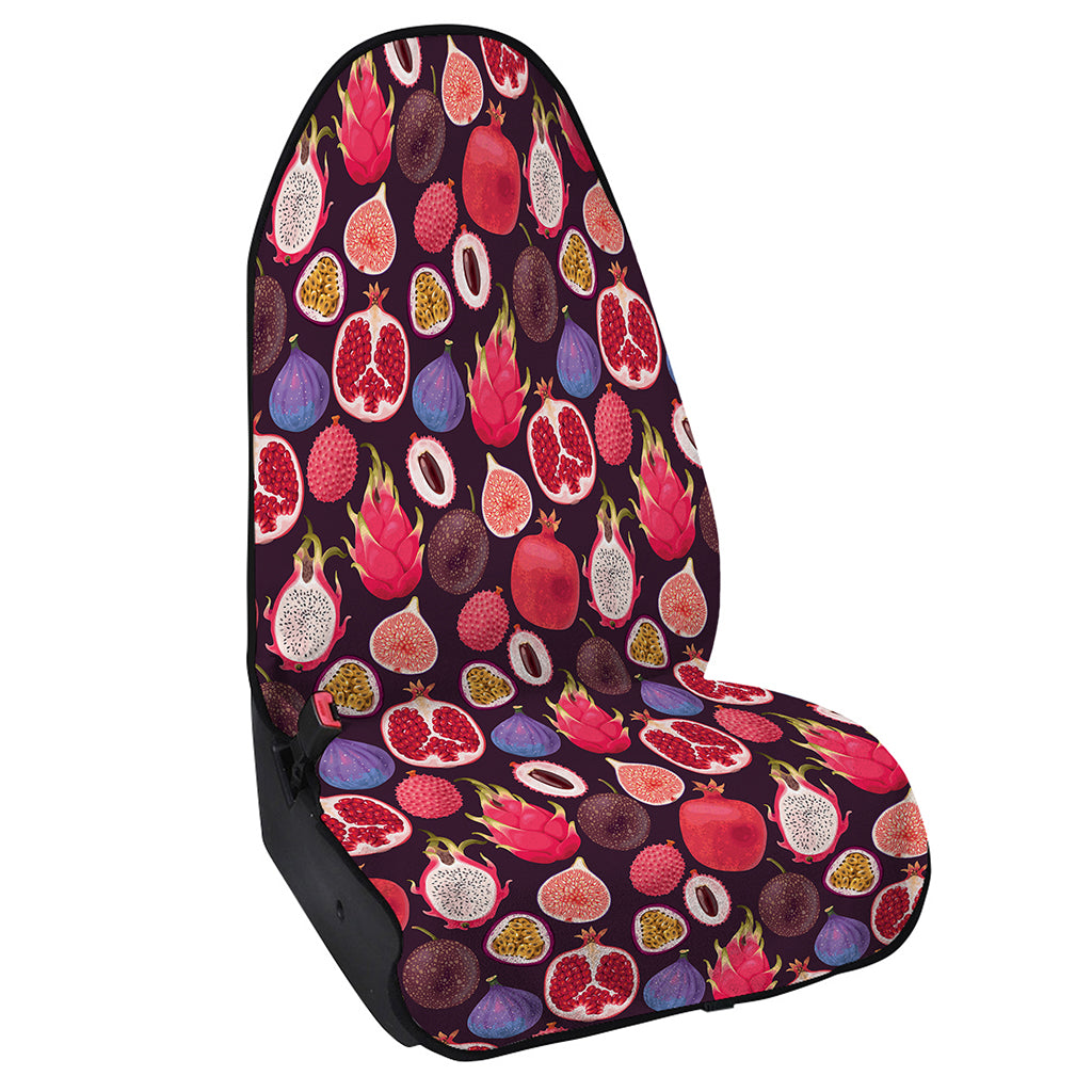 Tropical Summer Fruits Pattern Print Waterproof Car Seat Cover