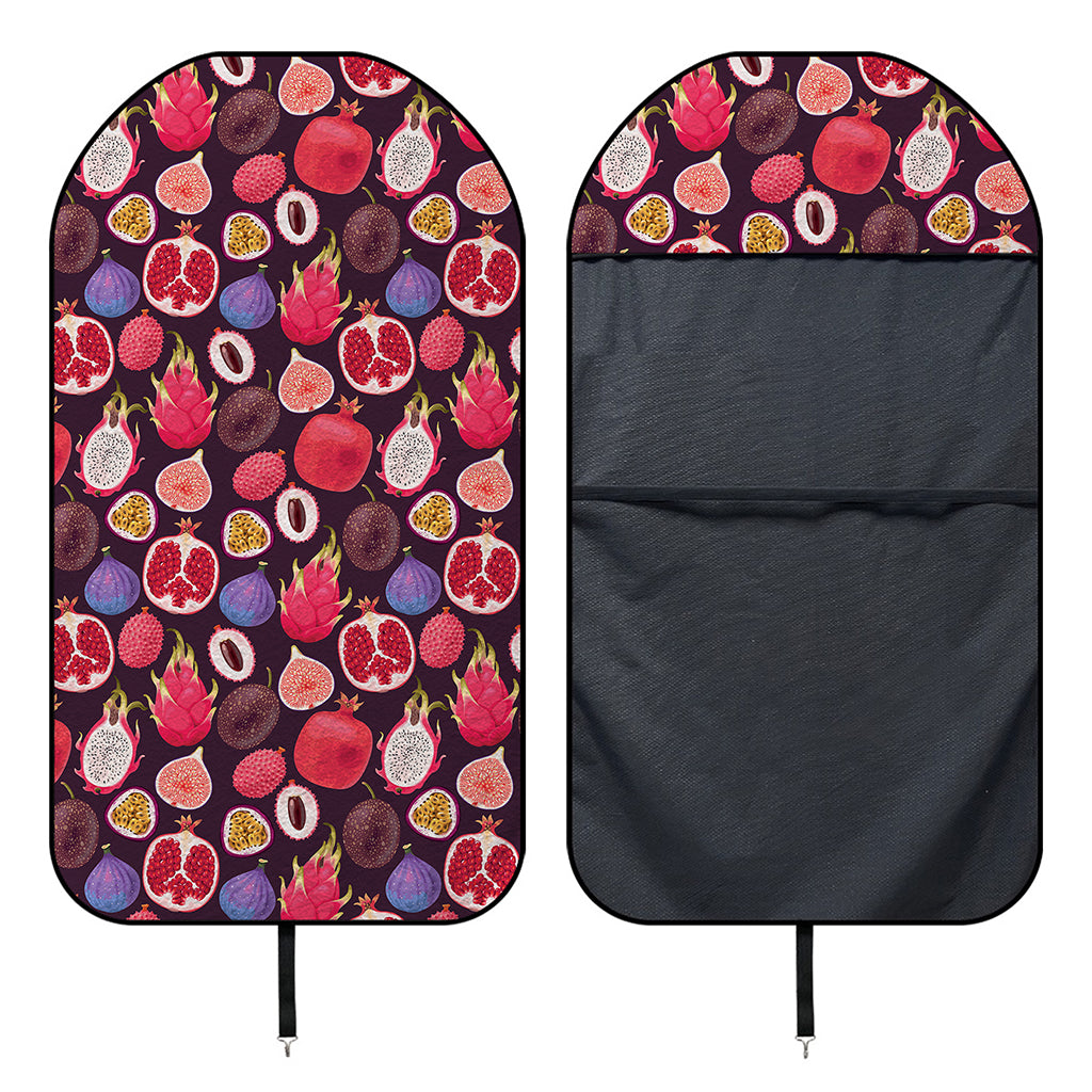 Tropical Summer Fruits Pattern Print Waterproof Car Seat Cover