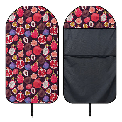 Tropical Summer Fruits Pattern Print Waterproof Car Seat Cover