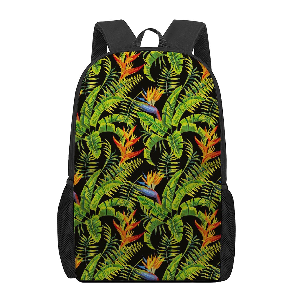 Tropical Summer Pattern Print 17 Inch Backpack