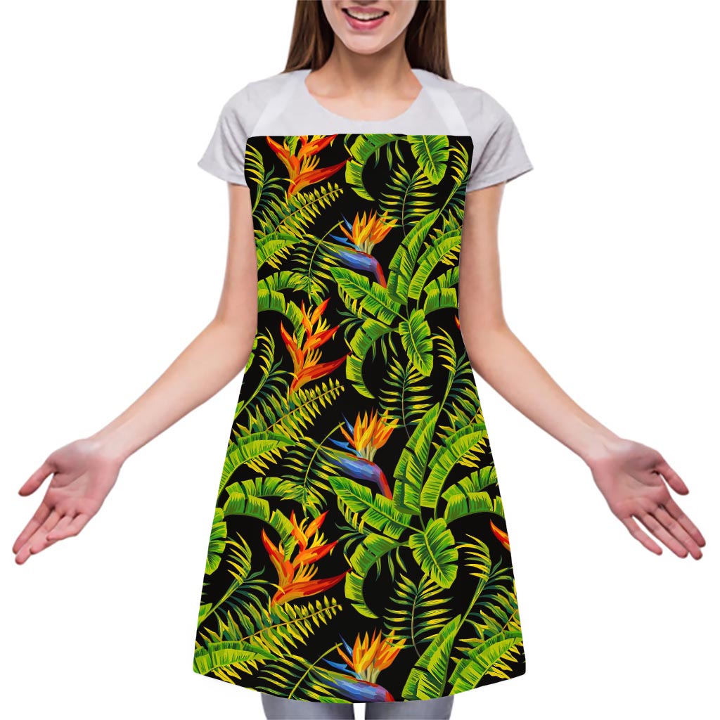 Tropical Summer Pattern Print Adjustable Apron