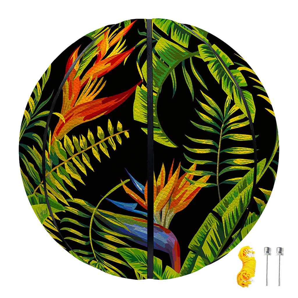 Tropical Summer Pattern Print Basketball