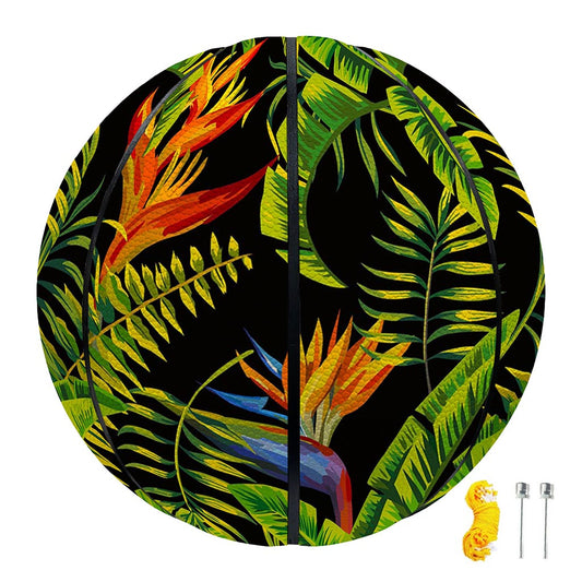 Tropical Summer Pattern Print Basketball