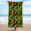 Tropical Summer Pattern Print Beach Towel