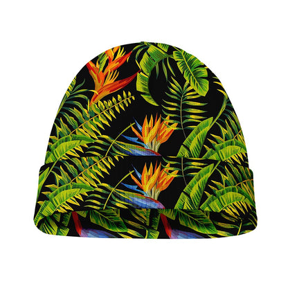 Tropical Summer Pattern Print Beanie