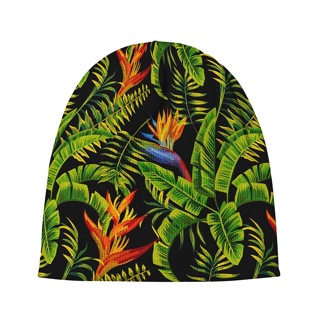Tropical Summer Pattern Print Beanie