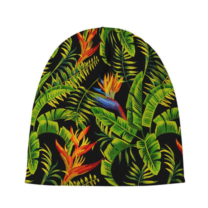 Tropical Summer Pattern Print Beanie
