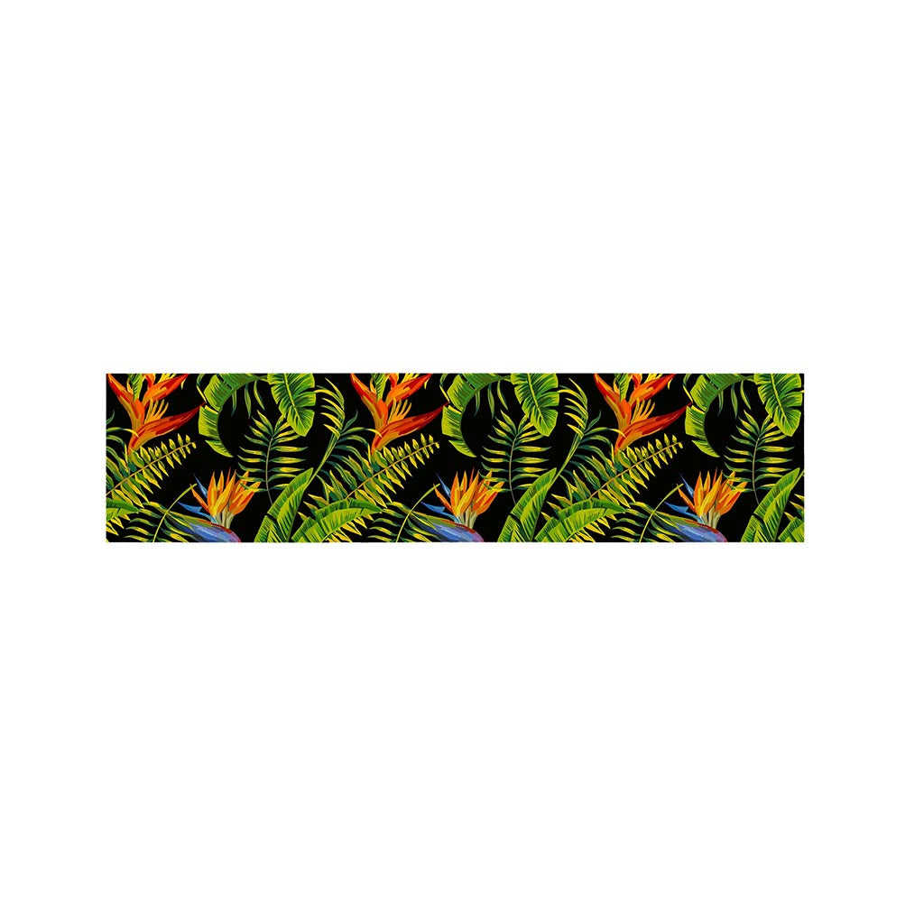 Tropical Summer Pattern Print Bed Runner