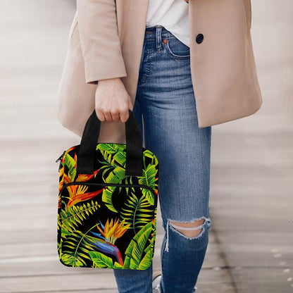 Tropical Summer Pattern Print Bible Tote Bag
