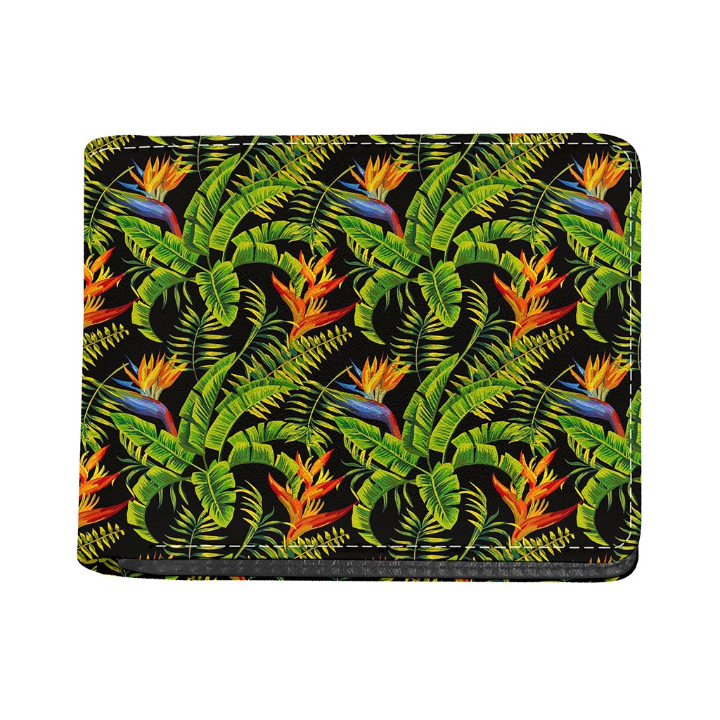 Tropical Summer Pattern Print Bifold Wallet