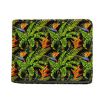 Tropical Summer Pattern Print Bifold Wallet