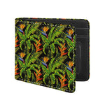 Tropical Summer Pattern Print Bifold Wallet