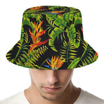 Tropical Summer Pattern Print Bucket Hat