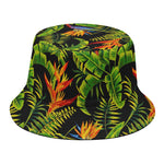 Tropical Summer Pattern Print Bucket Hat