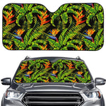 Tropical Summer Pattern Print Car Windshield Sun Shade