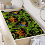 Tropical Summer Pattern Print Changing Pad Cover