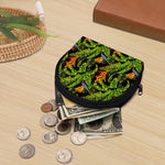 Tropical Summer Pattern Print Coin Purse