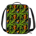 Tropical Summer Pattern Print Crossbody Lunch Bag