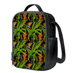 Tropical Summer Pattern Print Crossbody Lunch Bag