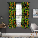 Tropical Summer Pattern Print Curtain