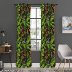 Tropical Summer Pattern Print Curtain
