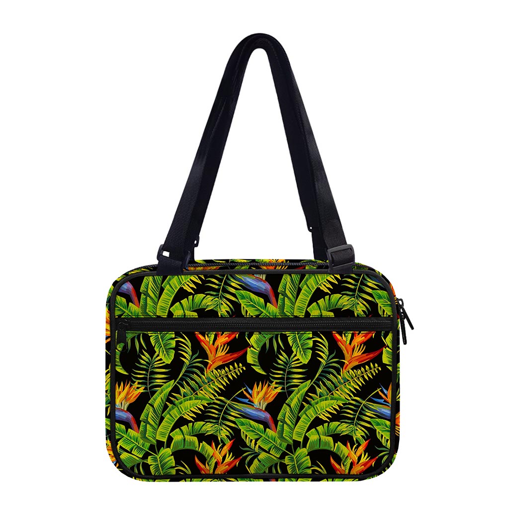 Tropical Summer Pattern Print Double Strap Bible Bag
