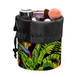 Tropical Summer Pattern Print Drawstring Makeup Bag