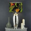 Tropical Summer Pattern Print Drum Lamp Shade