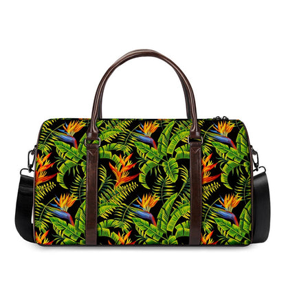 Tropical Summer Pattern Print Duffle Bag
