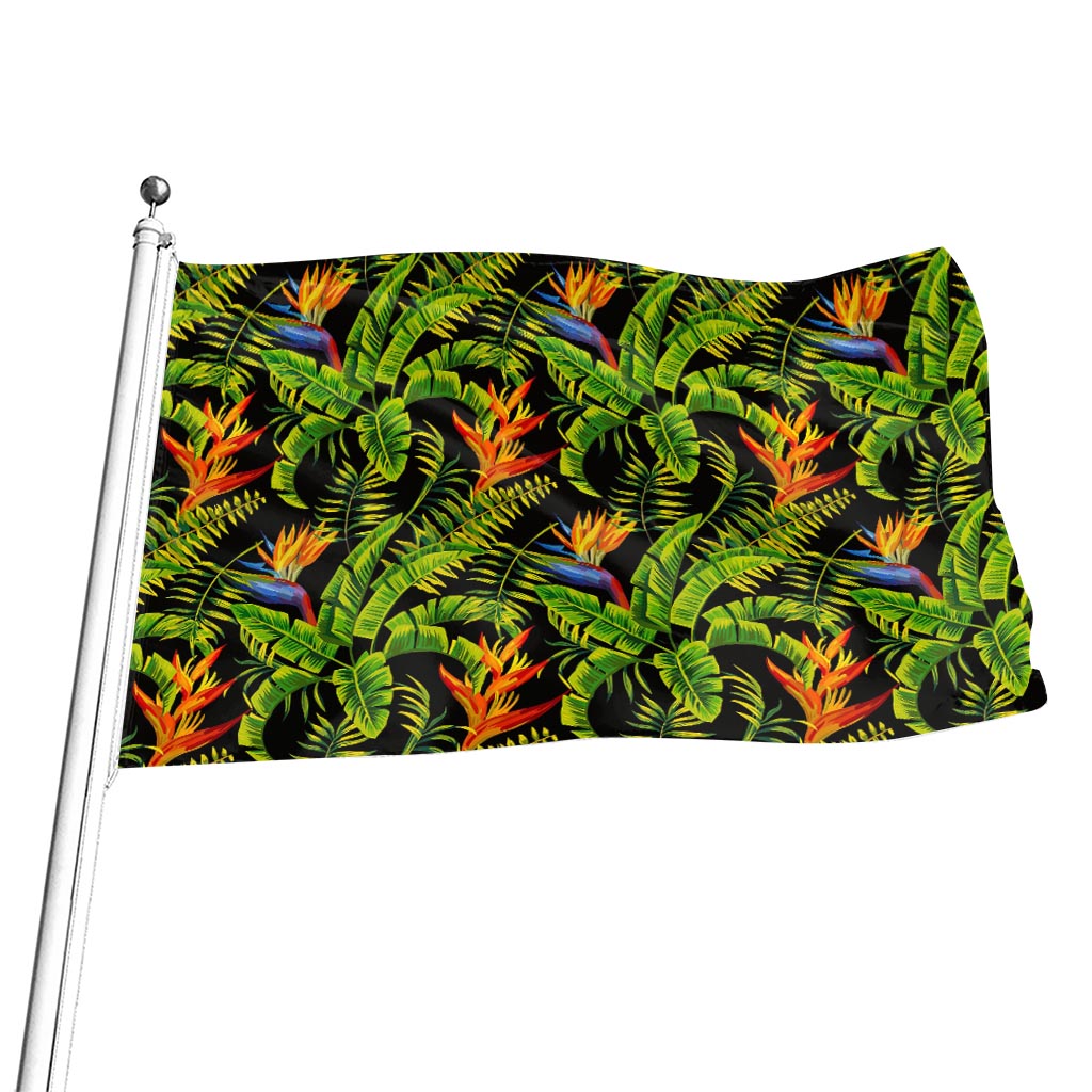 Tropical Summer Pattern Print Flag