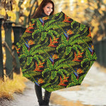 Tropical Summer Pattern Print Foldable Umbrella