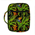 Tropical Summer Pattern Print Front Pocket Bible Bag