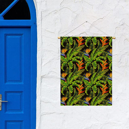 Tropical Summer Pattern Print Garden Flag