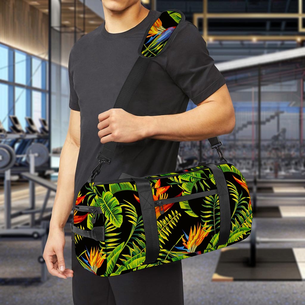 Tropical Summer Pattern Print Gym Bag