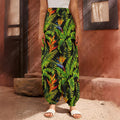 Tropical Summer Pattern Print Harem Pants