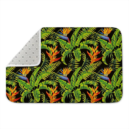 Tropical Summer Pattern Print Indoor Door Mat