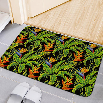 Tropical Summer Pattern Print Indoor Door Mat