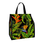 Tropical Summer Pattern Print Insulated Lunch Tote