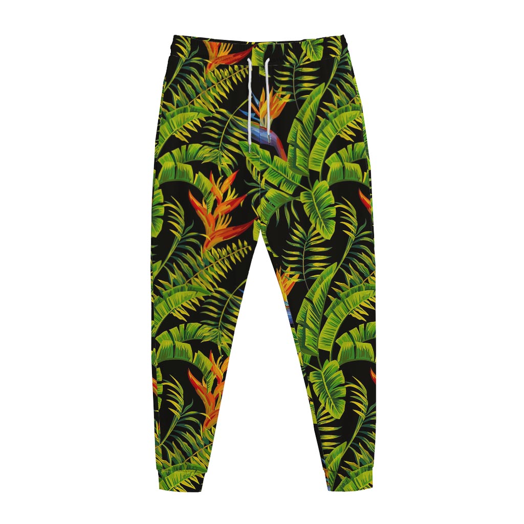 Tropical Summer Pattern Print Jogger Pants