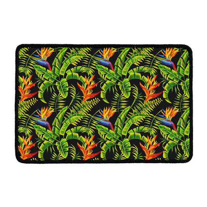 Tropical Summer Pattern Print Kitchen Mat
