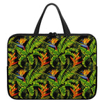 Tropical Summer Pattern Print Laptop Sleeve With Handle