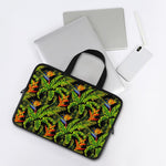 Tropical Summer Pattern Print Laptop Sleeve With Handle