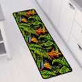 Tropical Summer Pattern Print Long Kitchen Mat