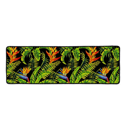 Tropical Summer Pattern Print Long Kitchen Mat